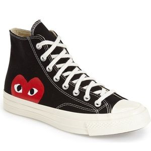 NIB Comme des Garçon Play X Converse
